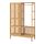NORDKISA - 開放式滑門衣櫃, 竹 | IKEA 線上購物 - PE748766_S1