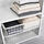 HJÄLPA - wire basket with pull-out rail, white | IKEA Taiwan Online - PE630616_S1