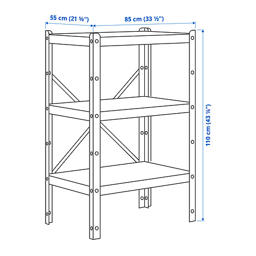 BROR 1 section/shelves