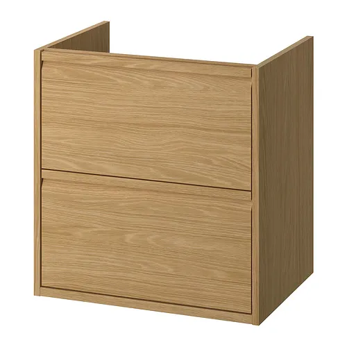 ÄNGSJÖN - 洗臉盆櫃附抽屜, 橡木紋, 60x48x63 公分 | IKEA 線上購物 - PE924878_S4