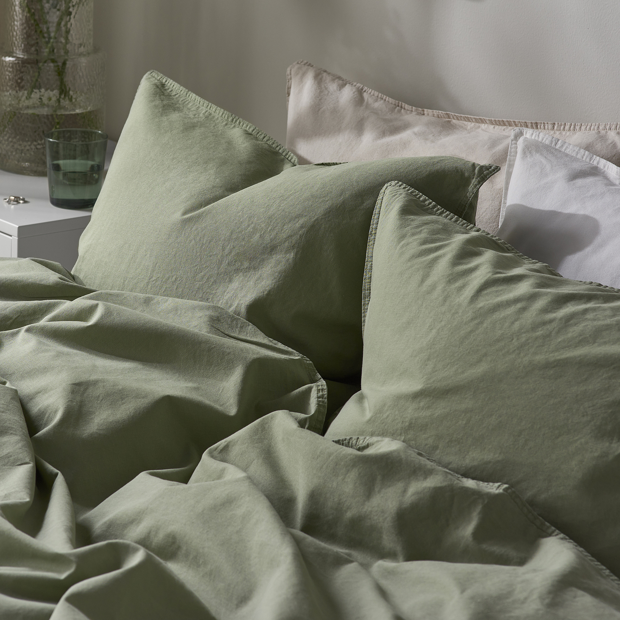 ÄNGSLILJA duvet cover and 2 pillowcases