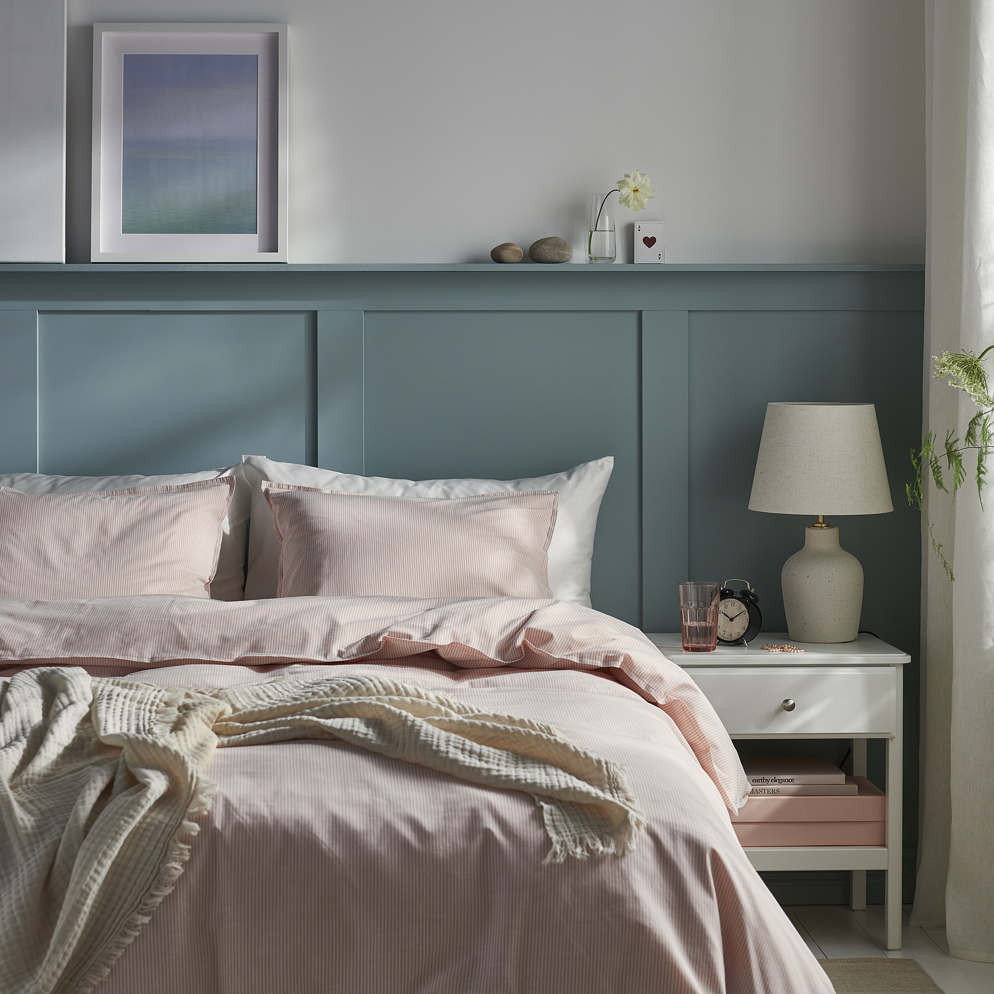 BERGPALM duvet cover and 2 pillowcases