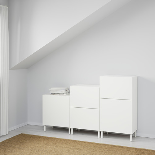 PLATSA - cabinet, white/Fonnes white | IKEA Taiwan Online - PE632600_S4