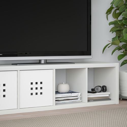 LACK/KALLAX - storage combination with shelf, white | IKEA Taiwan Online - PE804529_S4
