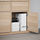 KALLAX - insert with door, white stained oak effect | IKEA Taiwan Online - PE804547_S1