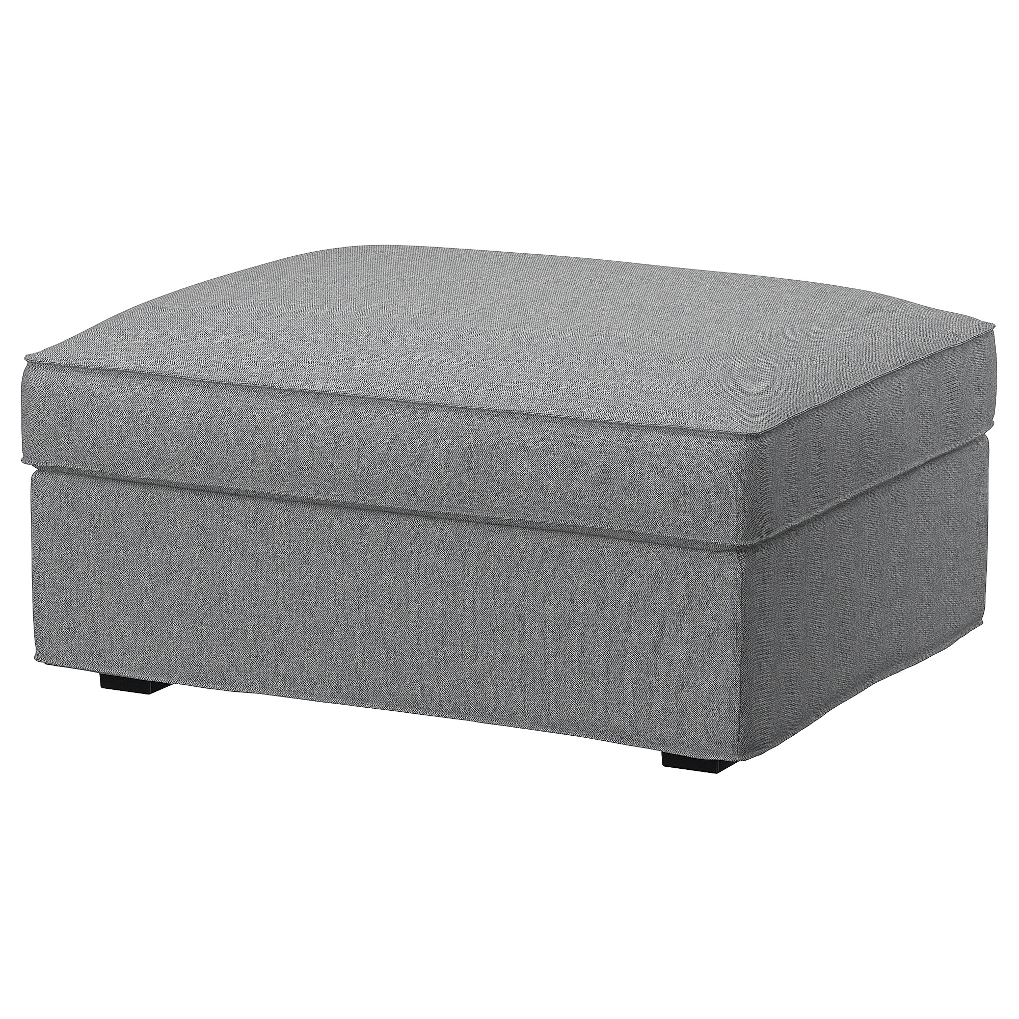 KIVIK footstool with storage