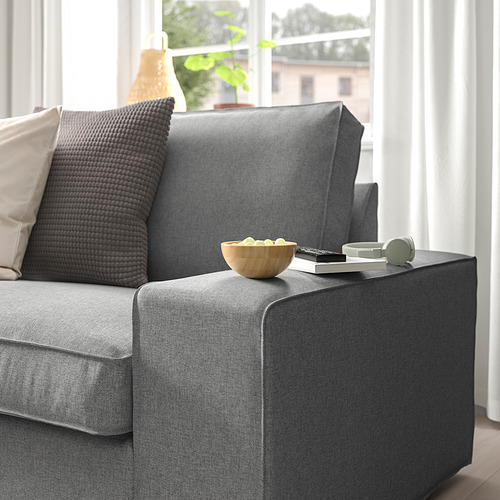 KIVIK - 三人座沙發, Tibbleby 米色/灰色 | IKEA 線上購物 - PE848268_S4