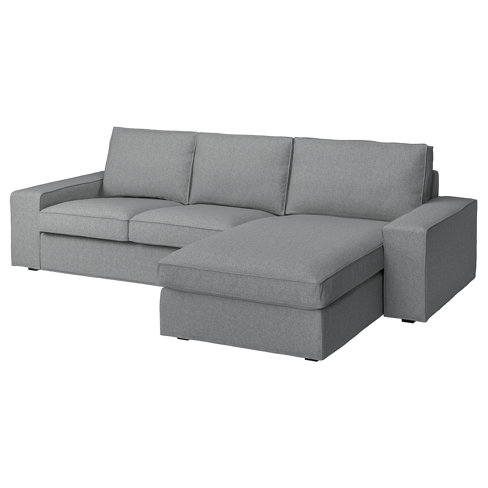 KIVIK 3-seat sofa with chaise longue