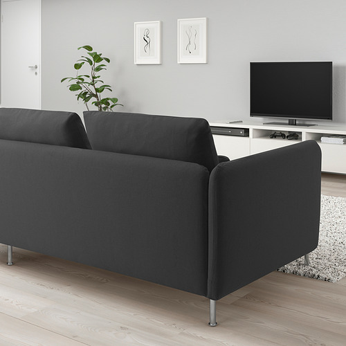 SÖDERHAMN compact 3-seat sofa with open end