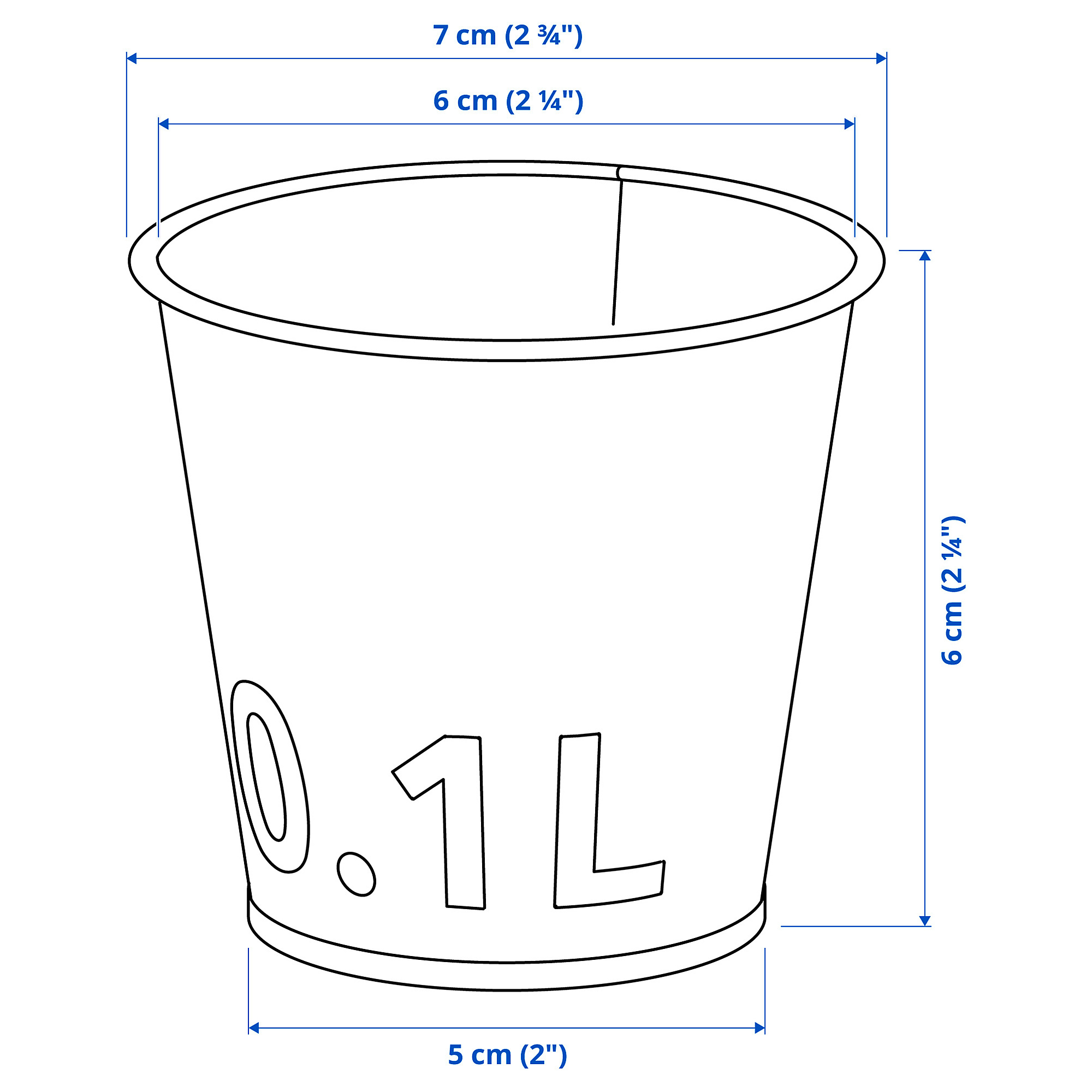 ÅKERBÄR plant pot