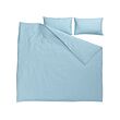 WEYMOUTHTALL duvet cover and 2 pillowcases