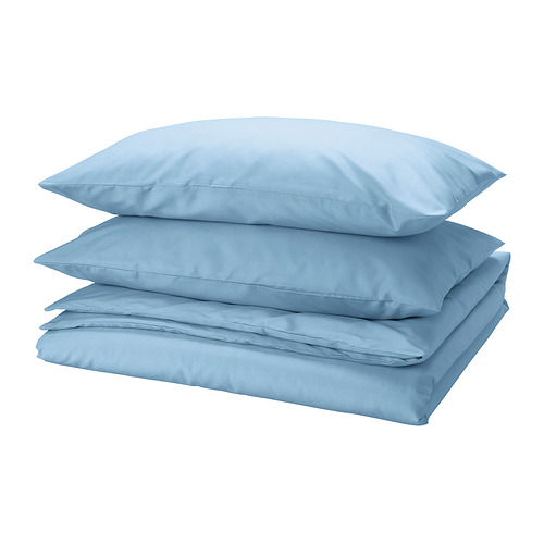 PILTANDVINGE duvet cover and 2 pillowcases