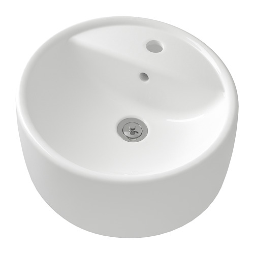 TÖRNVIKEN - countertop wash-basin, white, 45 cm | IKEA Taiwan Online - PE748837_S4