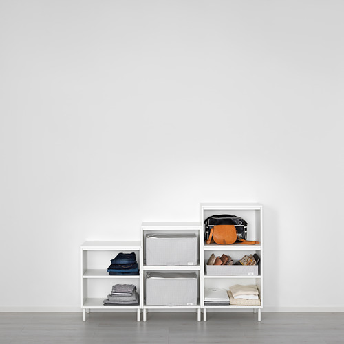 PLATSA - 收納櫃, 白色/Fonnes 白色, 180x42x113 公分| IKEA 線上購物