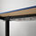 BEKANT - corner desk right sit/stand, linoleum blue/black | IKEA Taiwan Online - PE714553_S1
