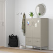 IDÅSEN cabinet with doors and drawers