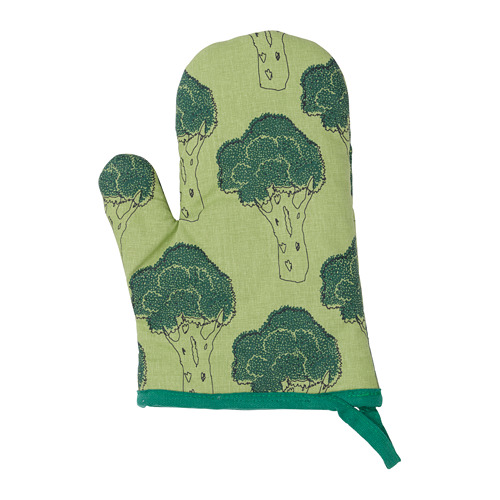 TORVFLY - oven glove, patterned/green | IKEA Taiwan Online - PE804608_S4