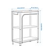 HYLLIS shelving unit with cover
