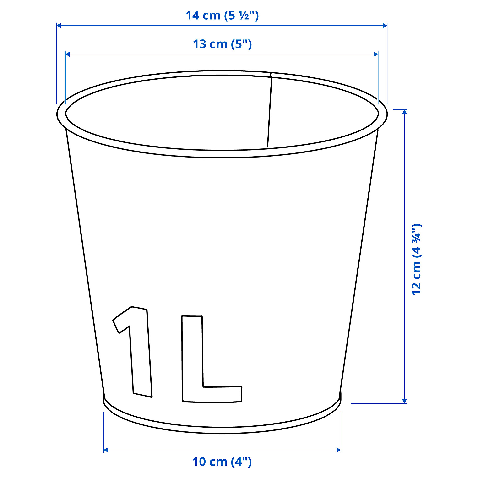 ÅKERBÄR plant pot