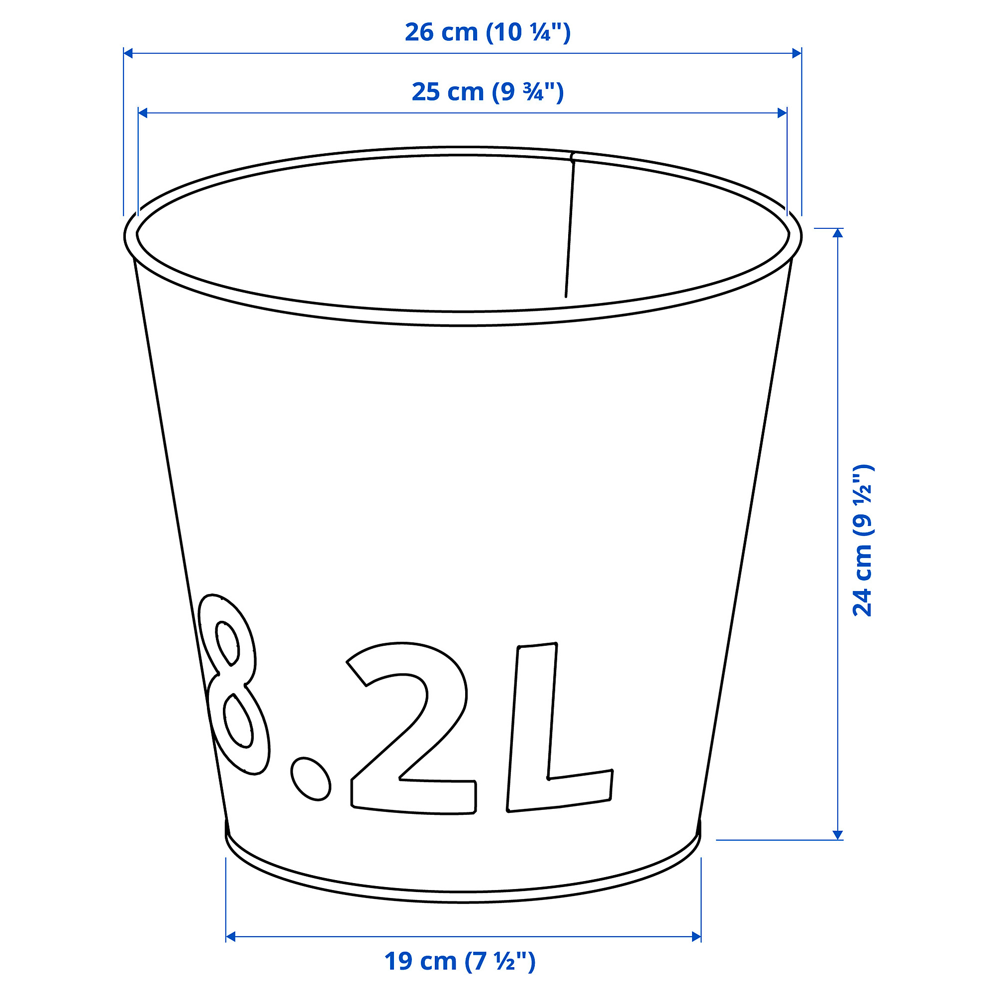 ÅKERBÄR plant pot