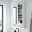 FAXÄLVEN mirror cabinet w built-in lighting