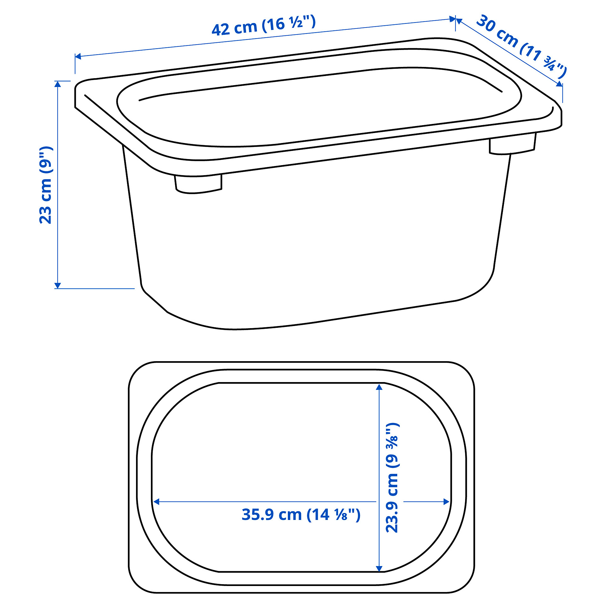 TROFAST storage box