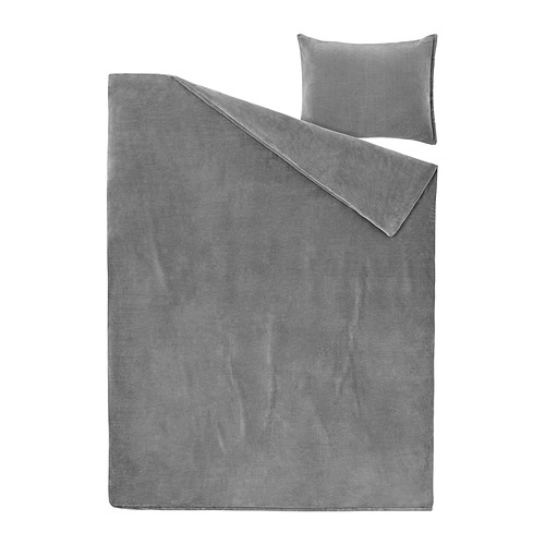 KRANSSALVIA duvet cover and pillowcase