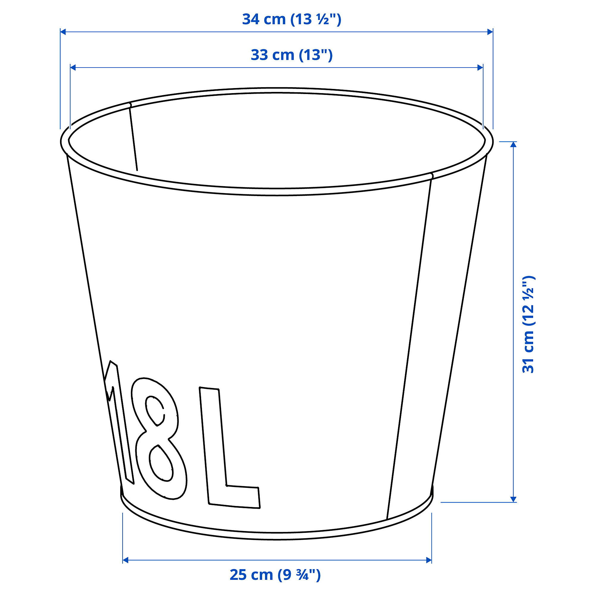 ÅKERBÄR plant pot