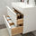 GODMORGON/BRÅVIKEN - bathroom furniture, set of 4, high-gloss white/Brogrund tap | IKEA Taiwan Online - PE748905_S1