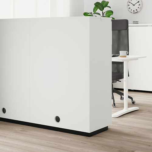GALANT - 滑門收納櫃, 白色 | IKEA 線上購物 - PE709831_S4