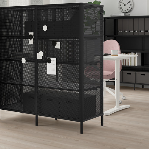 BEKANT - 層架組, 黑色 | IKEA 線上購物 - PE709606_S4