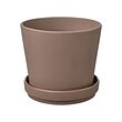 KLARBÄR plant pot with saucer