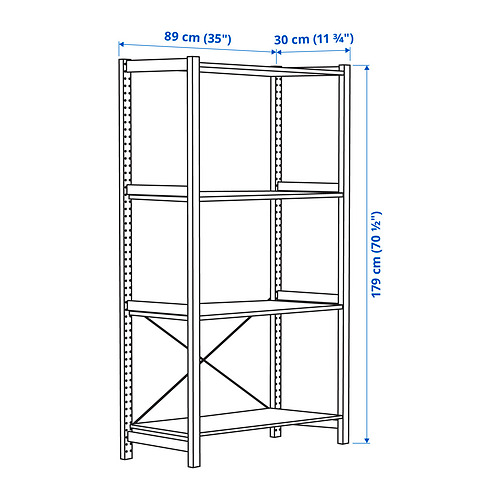 IVAR 1 section/shelves