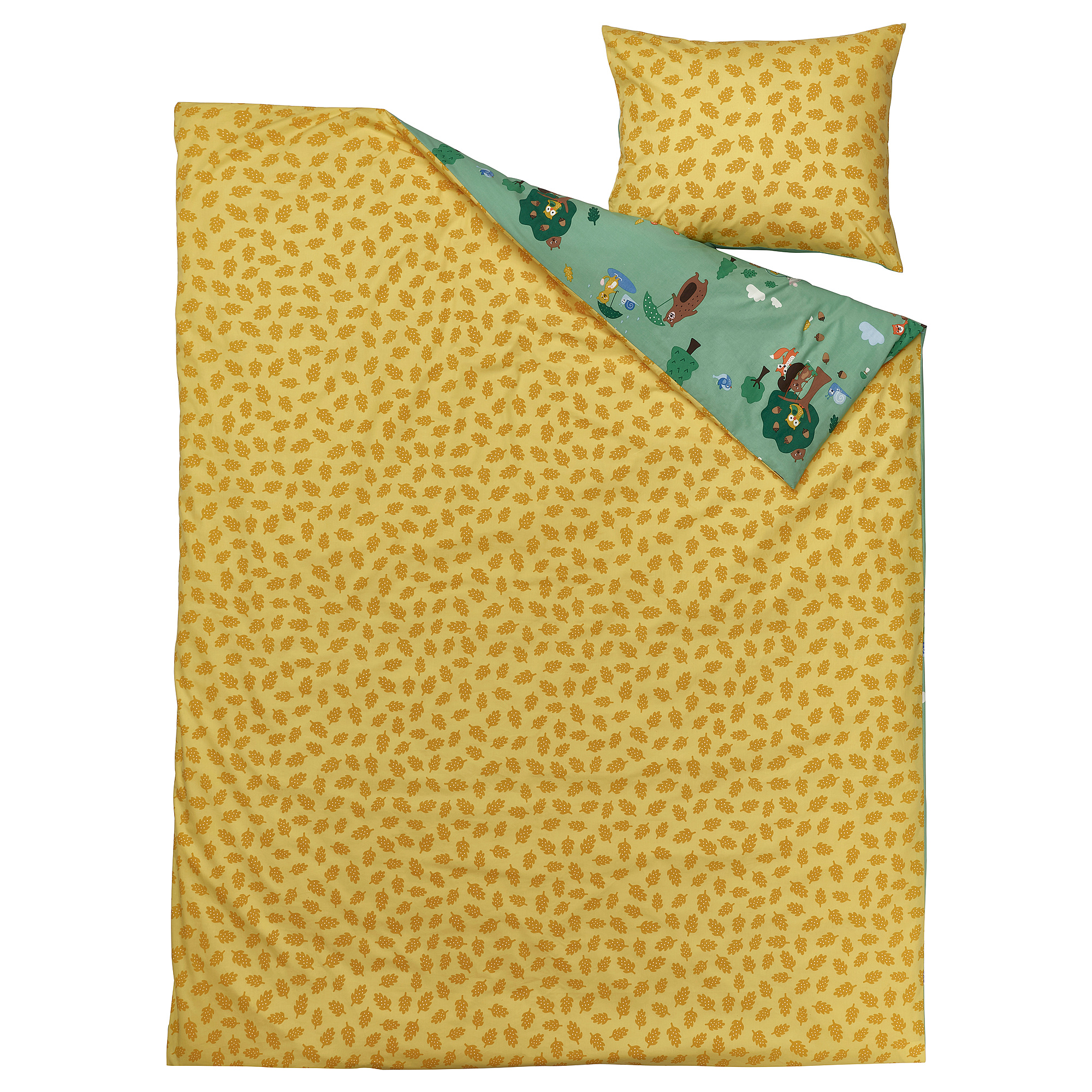 BRUMMIG duvet cover and pillowcase