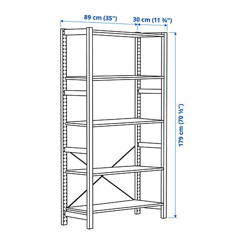 IVAR - shelving unit, pine | IKEA Taiwan Online - PE848405_S4