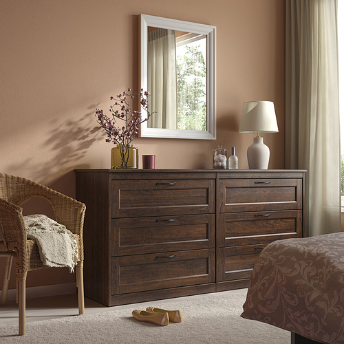 SONGESAND chest of 6 drawers