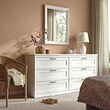 SONGESAND chest of 6 drawers