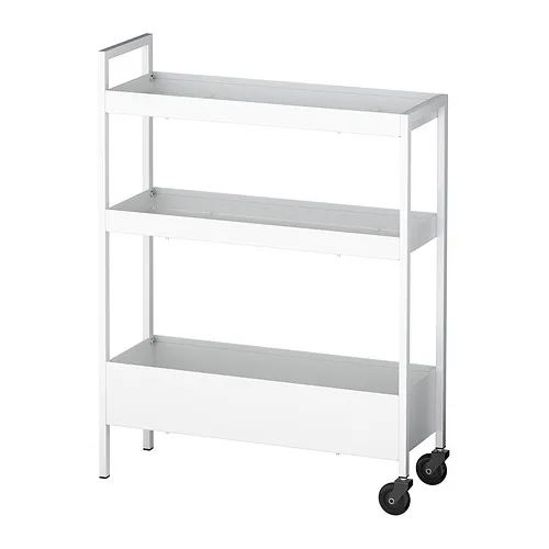 NISSAFORS - 推車，白色，50.5x19x67 公分 | IKEA 線上購物 - PE992390_S4
