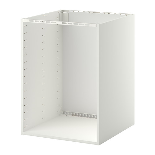 METOD - 嵌入式家電/水槽底櫃, 白色, 60x60x80 公分 | IKEA 線上購物 - PE314788_S4