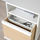 BEKANT - 收納櫃附輪腳, 網狀 白色 | IKEA 線上購物 - PE713832_S1
