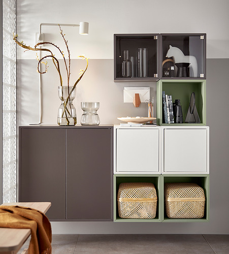 EKET - 上牆式收納櫃, 淺綠色 | IKEA 線上購物 - PE848444_S4
