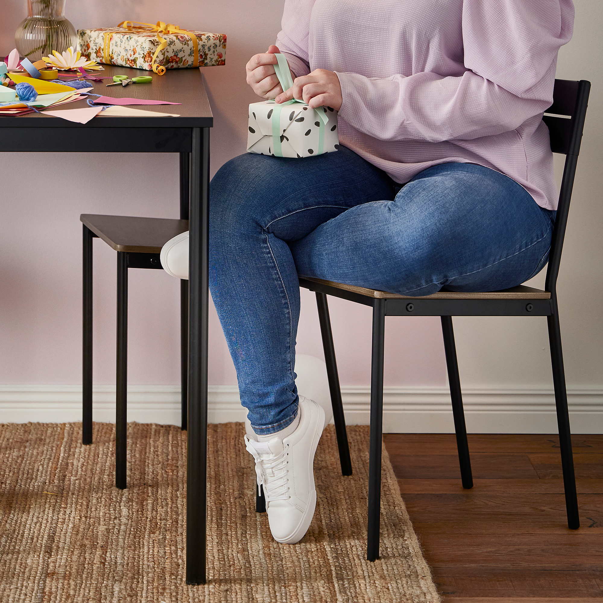 SANDSBERG/SANDSBERG table and 4 chairs