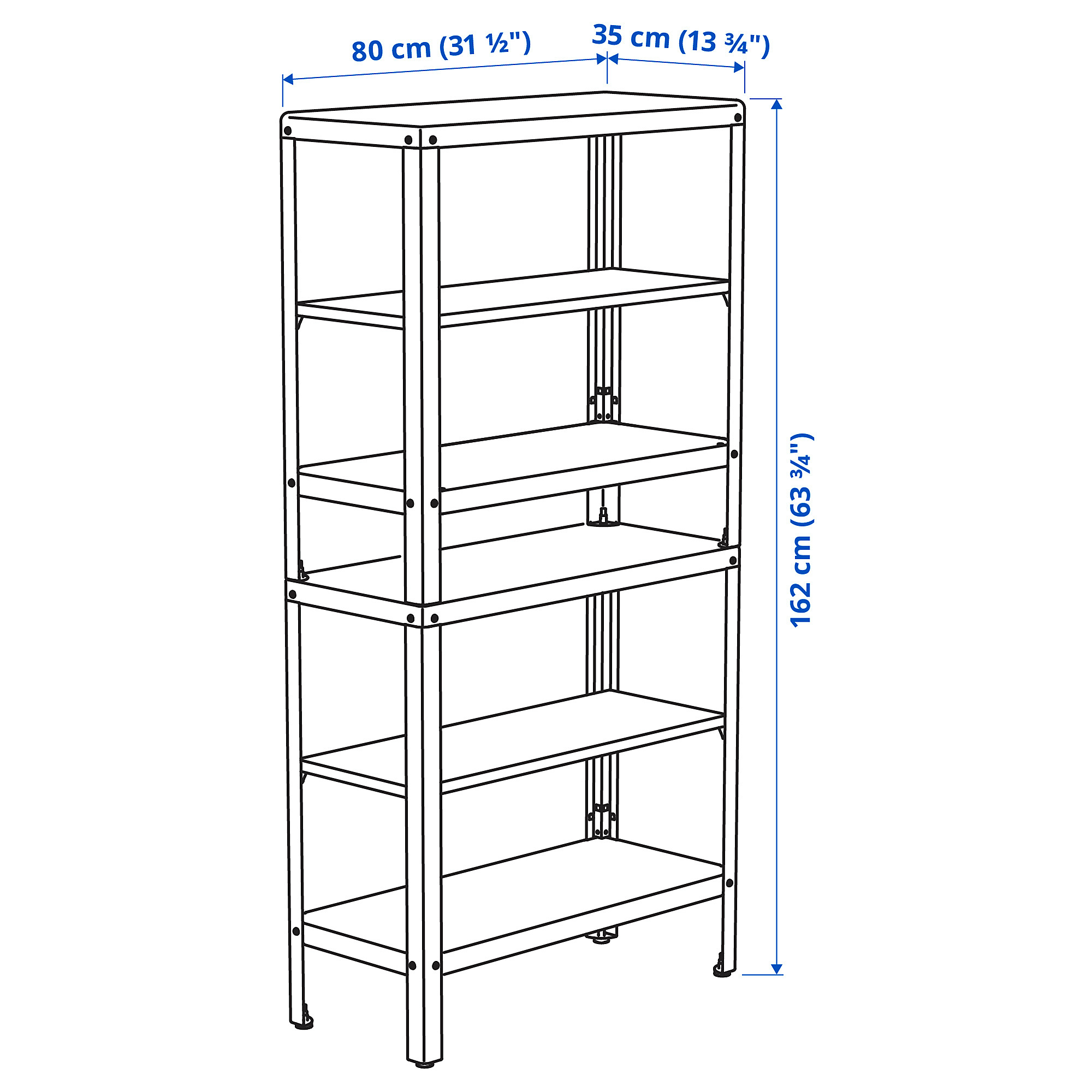 KOLBJÖRN shelving unit in/outdoor