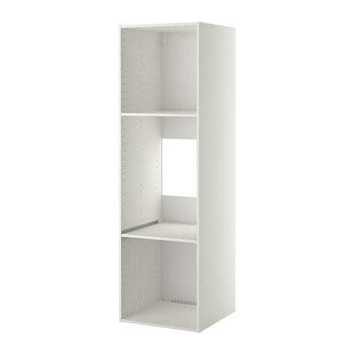 METOD - 冰箱/烤箱高櫃櫃框, 白色, 60x60x200 公分 | IKEA 線上購物 - PE314908_S4