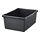 UPPSNOFSAD - 收納盒, 黑色, 35x25x14 公分/9 公升 | IKEA 線上購物 - PE804838_S1
