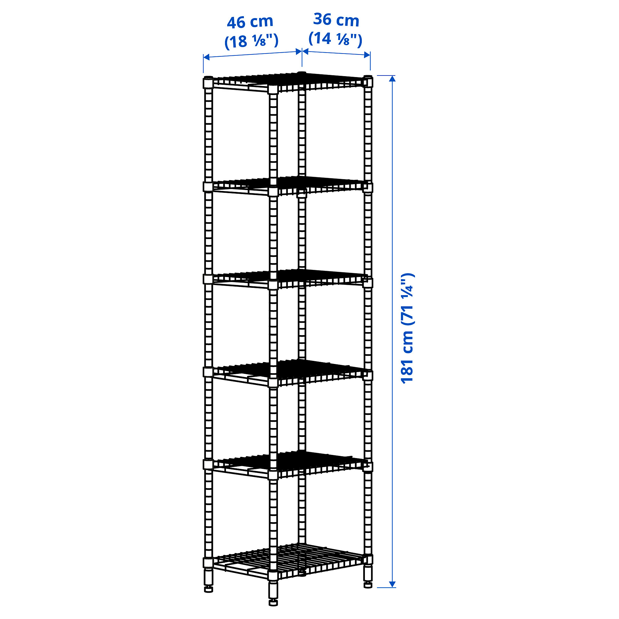 OMAR bottle shelf