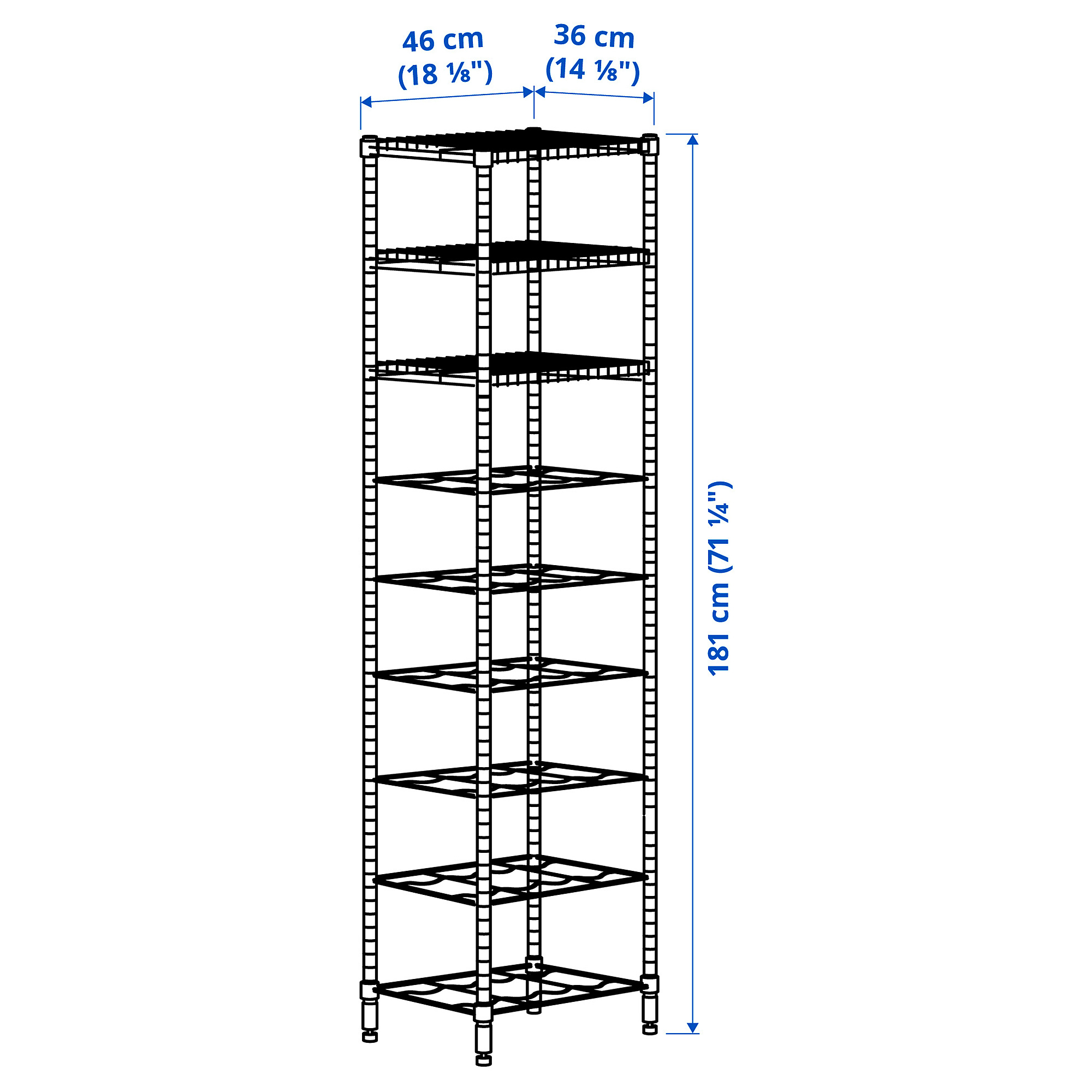 OMAR shelving unit