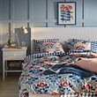 SÄTERVIDE duvet cover and 2 pillowcases