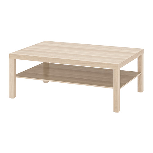 LACK - coffee table, white stained oak effect, 118x78 cm | IKEA Taiwan Online - PE709587_S4