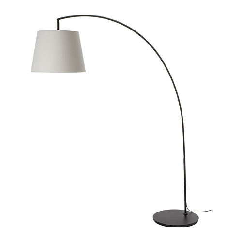 SKOTTORP/SKAFTET floor lamp, arched